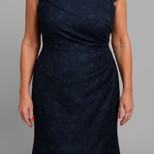 Elegant Navy Blue Dress